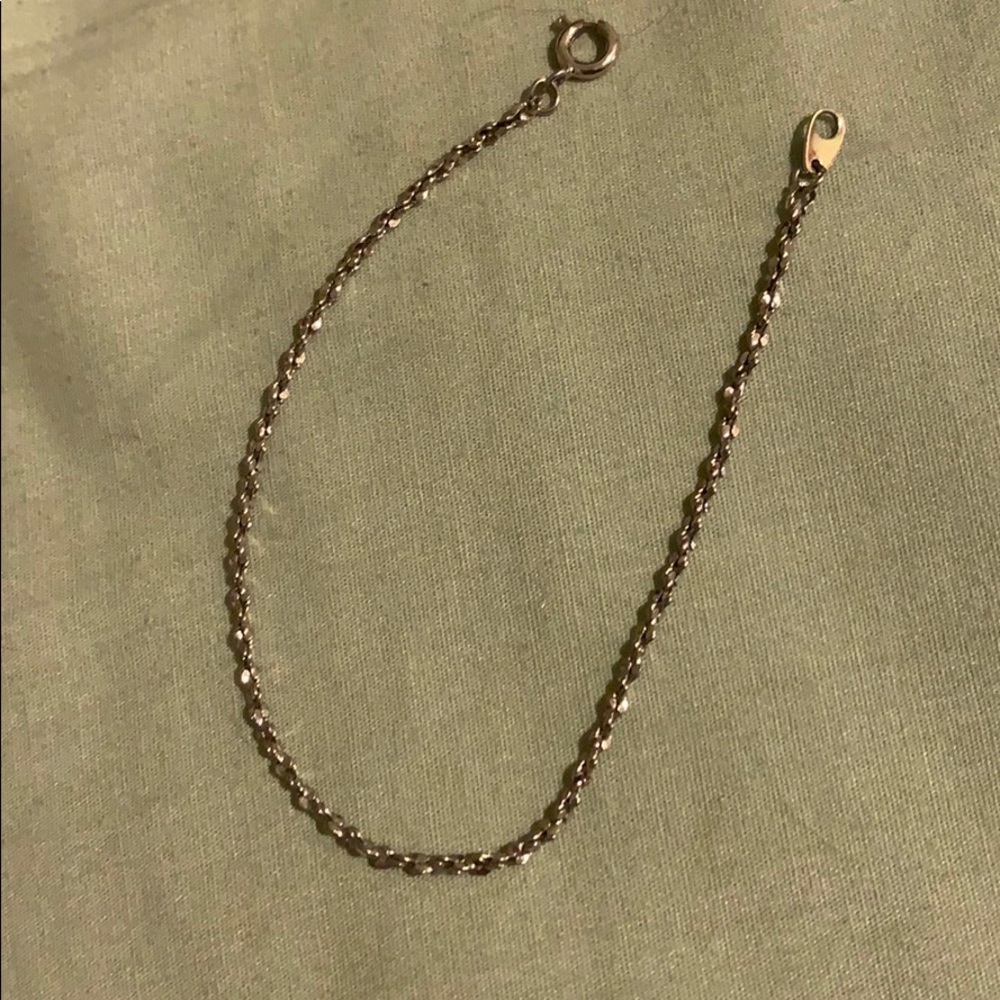 Silver bracelet
